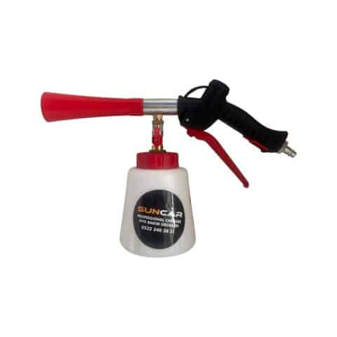 Tornador mit Schaum Behälter