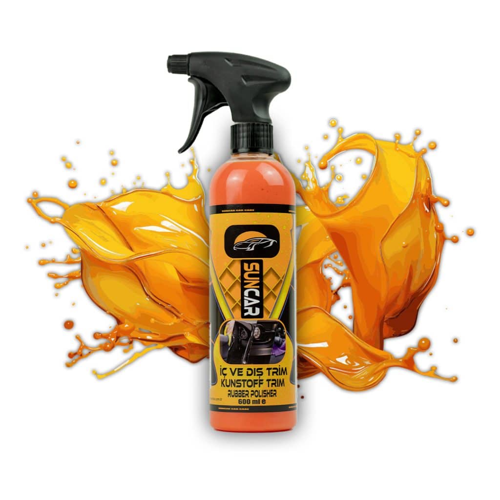 SunCar Kunststoff Trim – Frischer Look für Innen- und Außen-Kunststoffe 5 Die SunCar Kunststoff Trim bietet eine Lösung, um diese Oberflächen wieder in ihren ursprünglichen Zustand zu versetzen, sie zu schützen und ihnen einen langanhaltenden, tiefen Glanz zu verleihen.