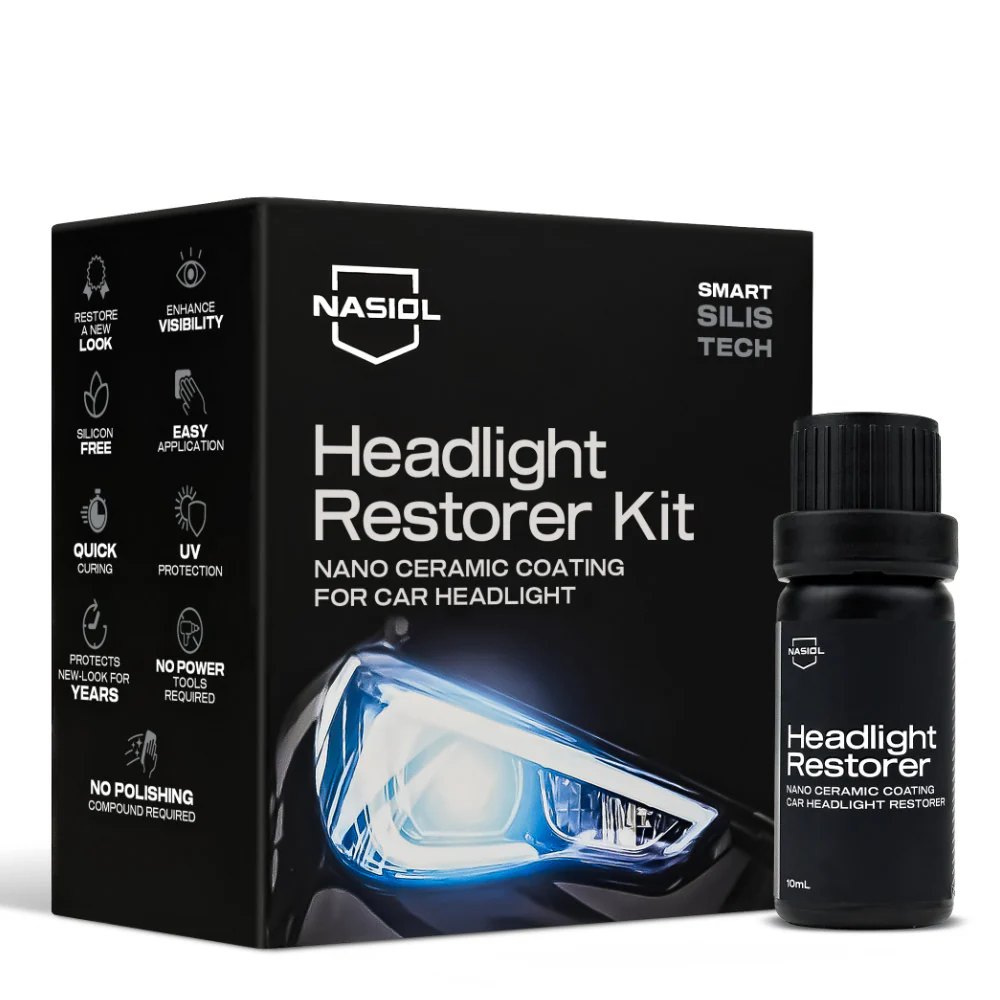 Nasiol - Headlight Restoration Kit - Scheinwerfer Aufbereitungs Set 1 Nasiol - Headlight Restoration Kit