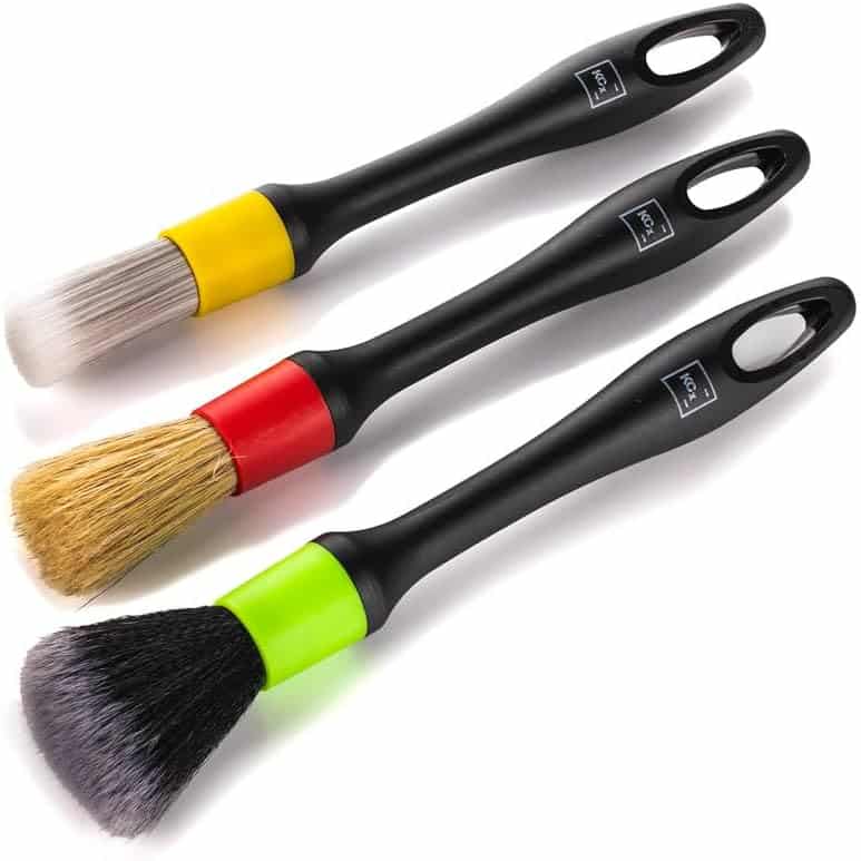 Koch Chemie - Interior Brush Set - Pinselset aus 3 Stk. 3 Koch Chemie - Interior Brush Set - Pinselset aus 3 Stk