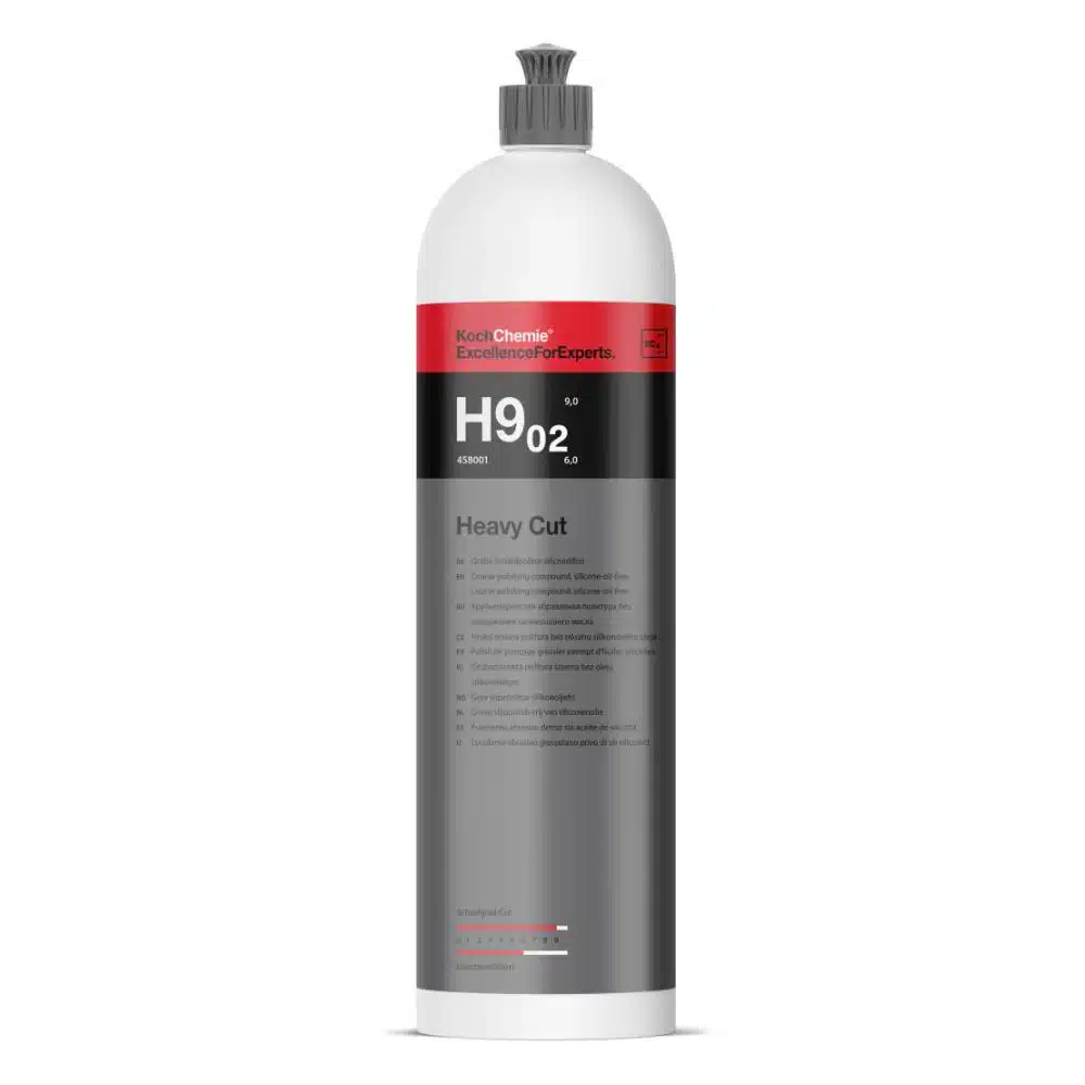 Koch Chemie - Heavy Cut H9.02 - Grobe Schleifpolitur (siliconölfrei) 2 Koch Chemie - Micro Cut M3.02 - Micro-Schleifpolitur