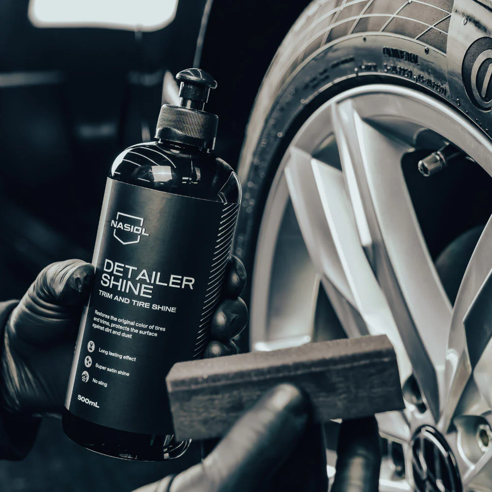 Nasiol - DetailerShine - Reifen- und Kunststoffpflege 500ml 5 Nasiol - DetailerShine - Reifen- und Kunststoffpflege 500ml
