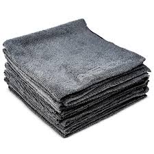 Nasiol - Wipe & Buff Microfiber Cloth 10pcs. Gray Poliertuch 40x40cm 320GSM 10Stk. 3 Nasiol - Wipe&Buff Microfiber Cloth 10pcs