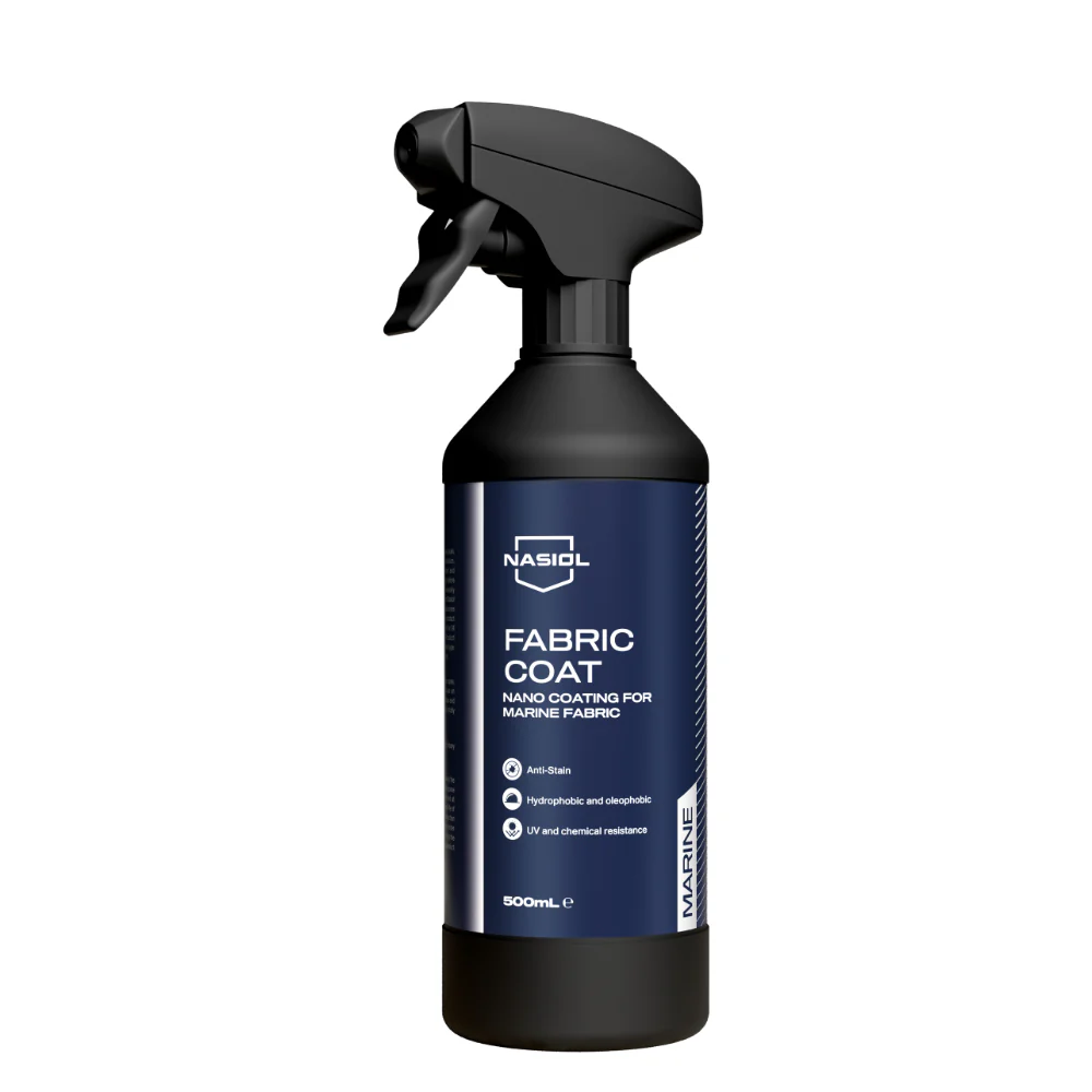 Nasiol - FabricCoat Marine - Nanoversiegelung für textile Oberflächen auf Booten 1 Nasiol - FabricCoat Marine