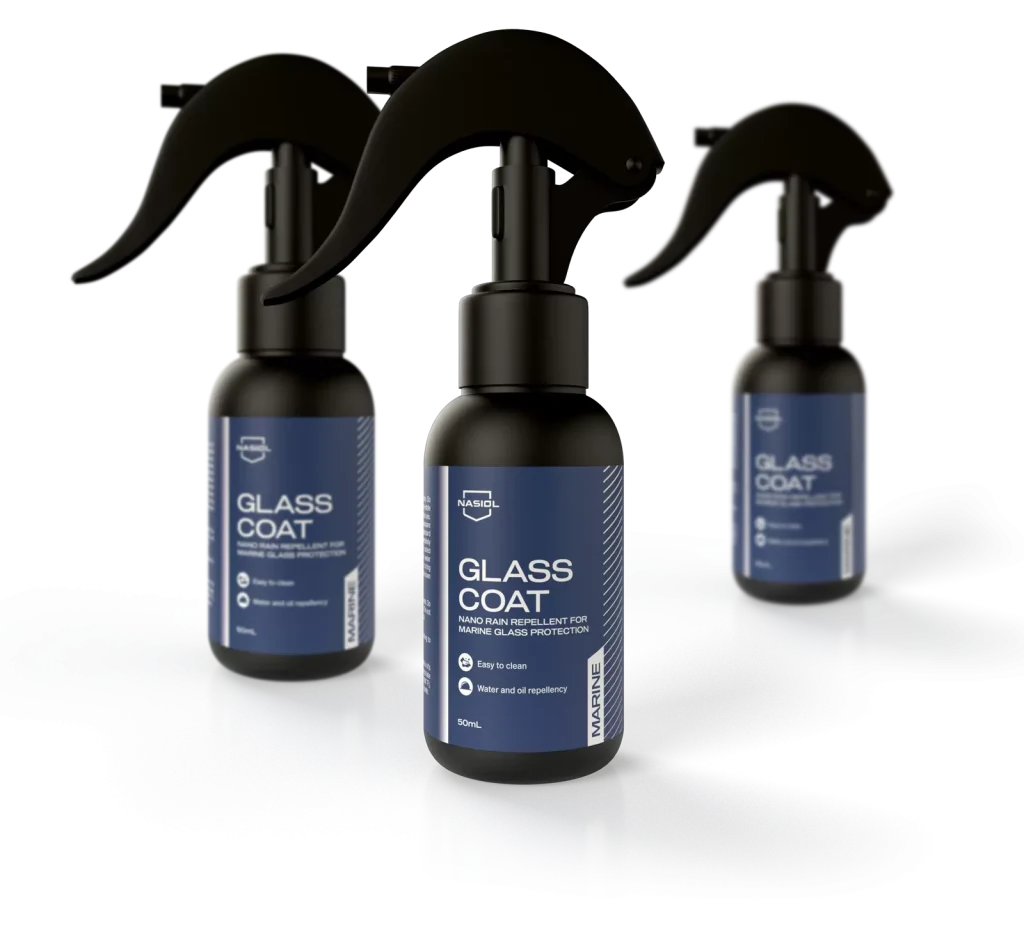 Nasiol - GlassCoat Marine – Wasserabweisende Nanoversiegelung für Glasflächen auf Booten 2 Nasiol - GlassCoat Marine