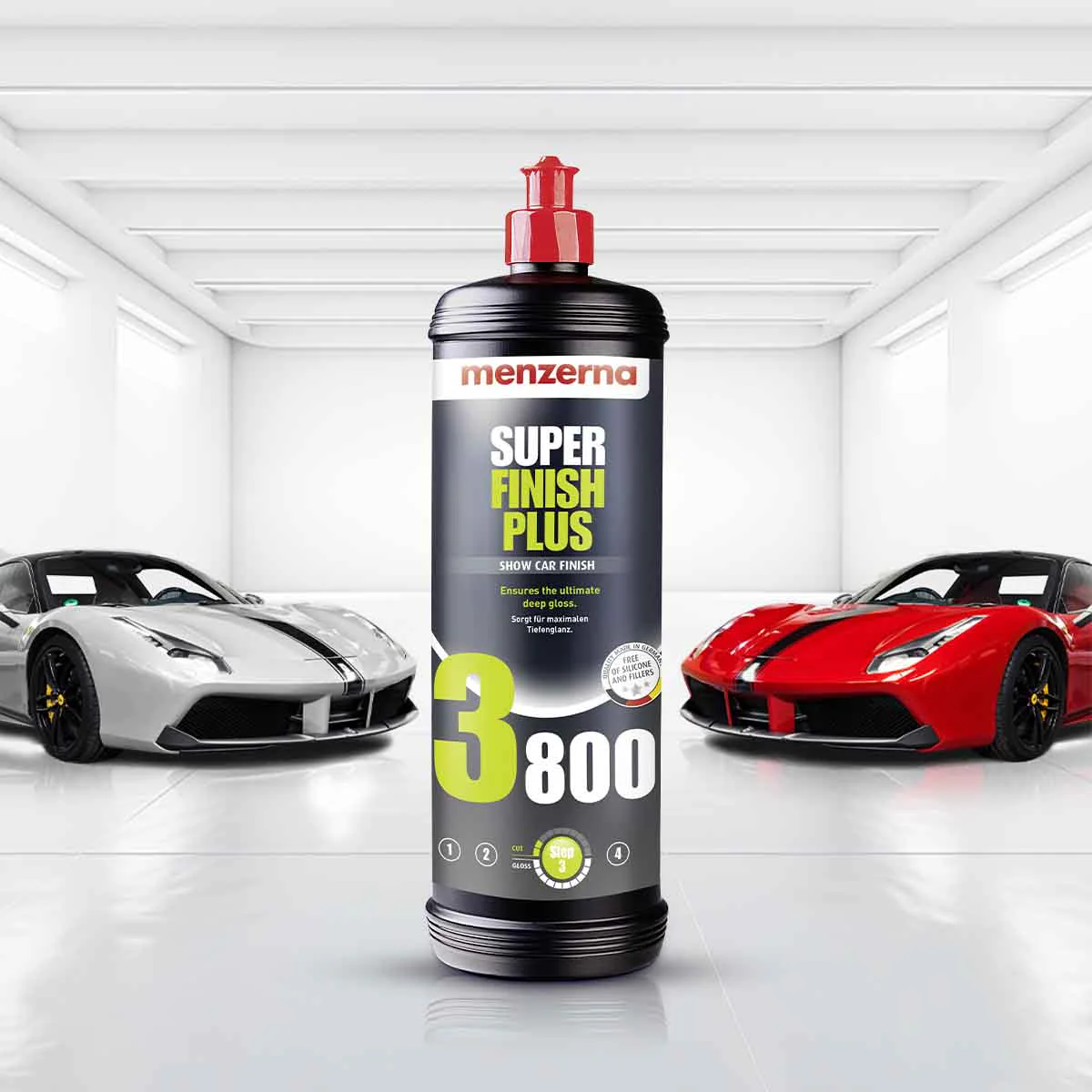 Menzerna - Hochglanzpolitur Super Finish Plus 3800 - 250 ml 3 Hochglanzpolitur Super Finish Plus 3800 - 250 ml