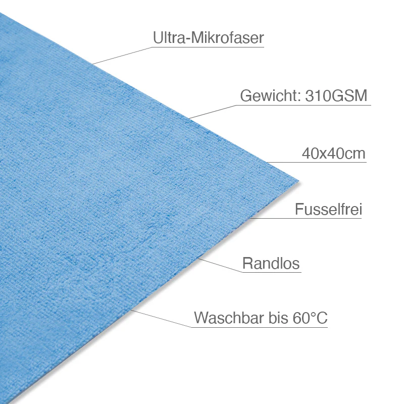 Liquid Elemenets - Allzweck-Mikrofasertuch VALUE - 5er Set 3 Allzweck-Mikrofasertuch VALUE