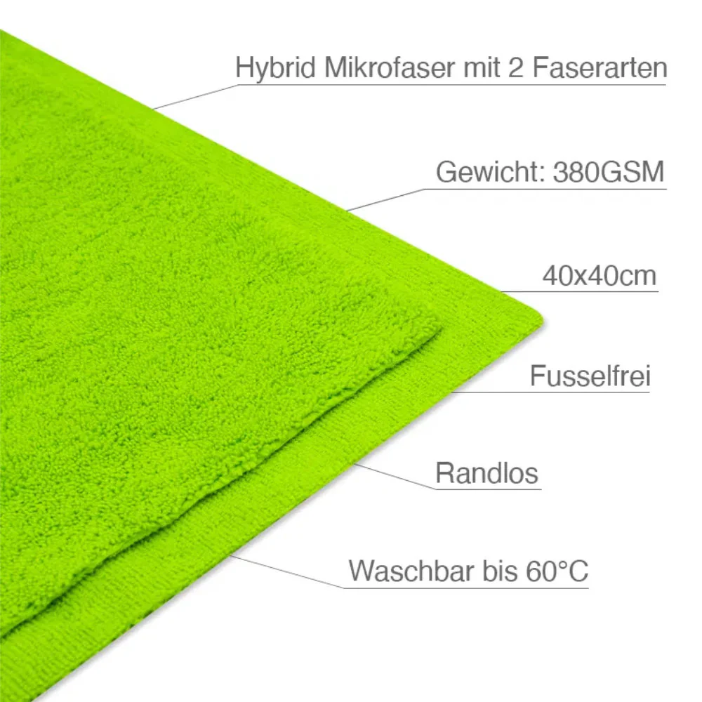 Liquid Elements - BILATERAL Innenraum-Mikrofasertuch 40x40cm 380GSM 3 Liquid Elements - BILATERAL