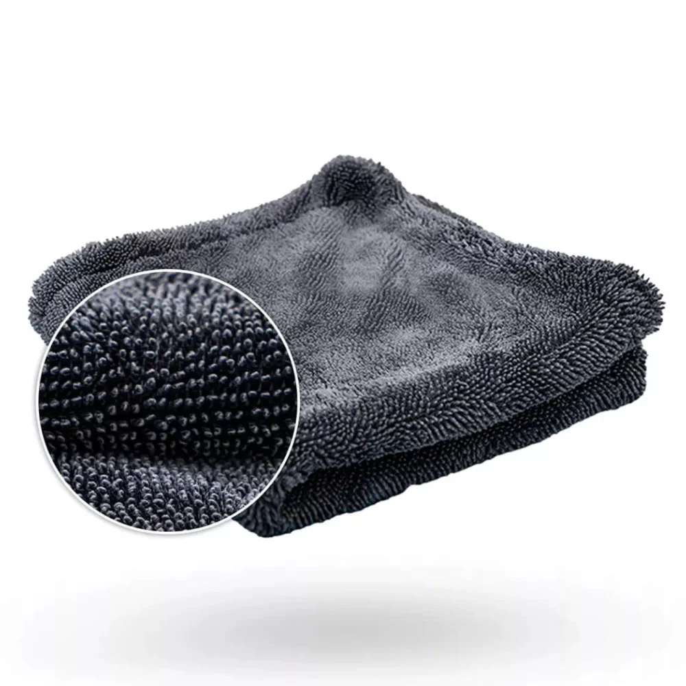 Liquid Elements - BLACK HOLE Premium Trockentuch 40x40cm 1400GSM Randlos 1 Liquid Elements - BLACK HOLE Premium Trockentuch