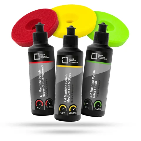 Liquid Elements – Politur – Set inkl. Polierpad Centriforce V2