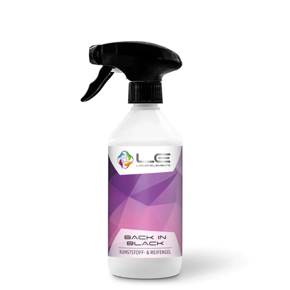 Liquid Elements - BACK IN BLACK - Reifen und Kunststoffgel 500ml 1 Liquid Elements - BACK IN BLACK - Reifen und Kunststoffgel 500ml