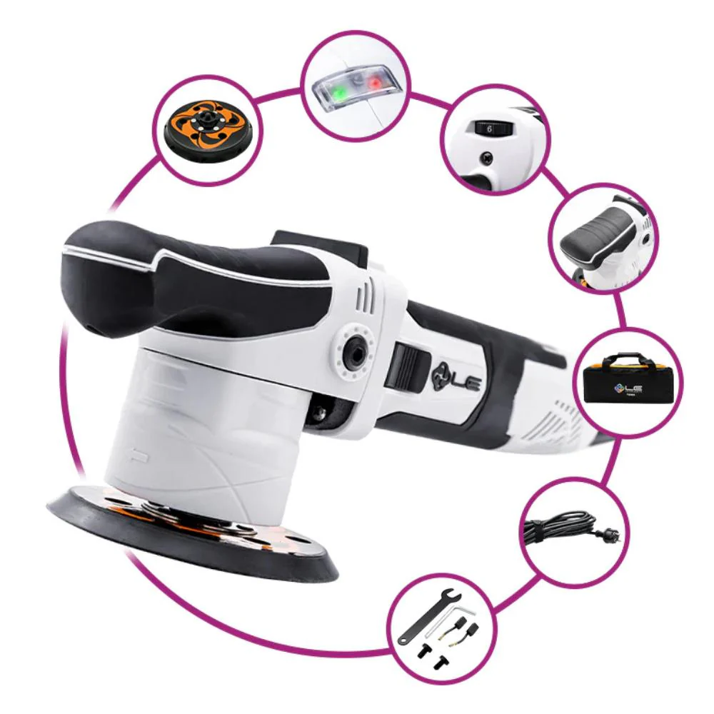 Liquid Elements - T2000 V4 - Exzenter Poliermaschine 8mm Hub 3 Liquid Elements - T2000 V4 - Exzenter Poliermaschine 8mm Hub