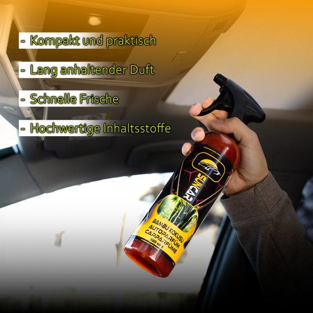 SunCar Auto-Parfüm Bambusduft - 5 L 3 SunCar Auto-Parfüm Bambusduft - 5 L