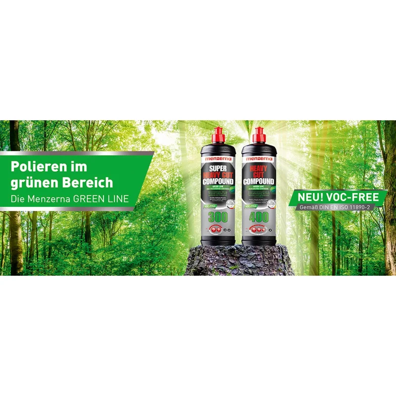 Menzerna - Green Line 400 Heavy Cut Compound - 1 Liter 3 Green Line 400 Heavy Cut Compound - 1 Liter