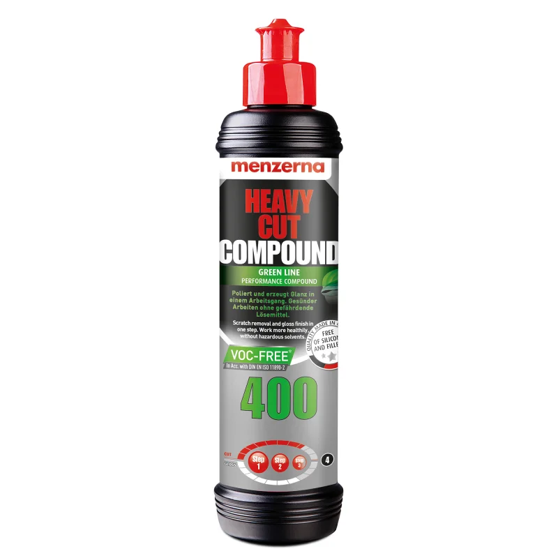 Menzerna - Green Line 400 Heavy Cut Compound - 250 ml 1 Green Line 400 Heavy Cut Compound - 250 ml