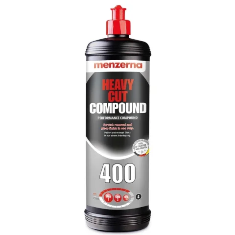 Menzerna 10 Heavy Cut Compound 400 - 1 Liter - Improved Formula