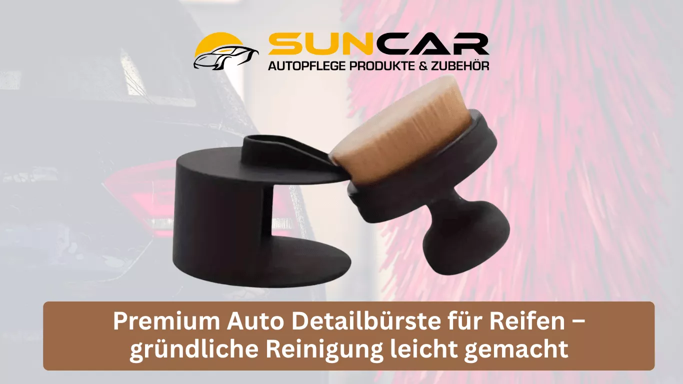 Premium Auto Detailbürste für Reifen – gründliche Reinigung leicht gemacht
