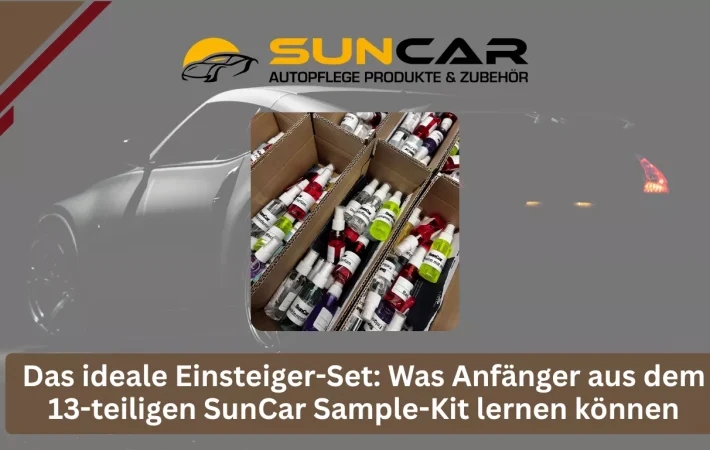Das ideale Einsteiger-Set: Was Anfänger aus dem 13-teiligen SunCar Sample-Kit lernen können