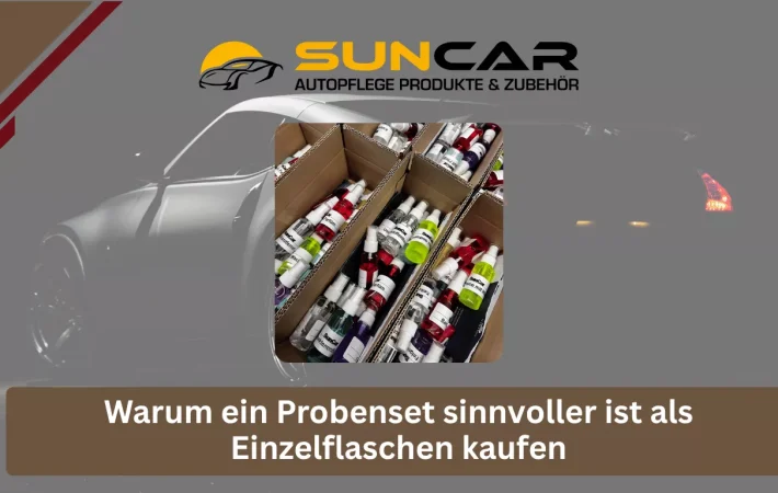 Warum ein Probenset sinnvoller ist als Einzelflaschen kaufen
