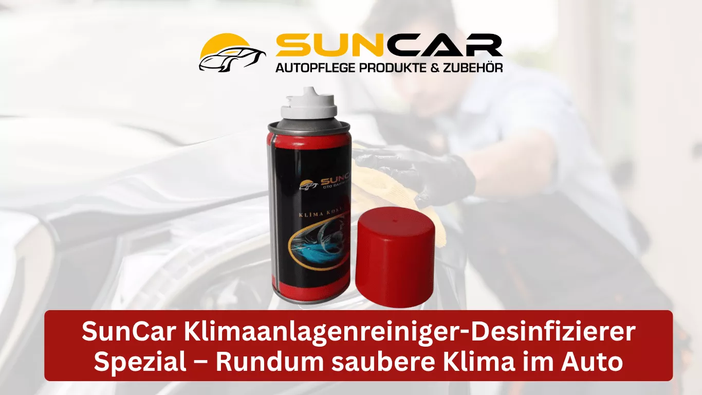 SunCar Klimaanlagenreiniger-Desinfizierer Spezial – Rundum saubere Klima im Auto